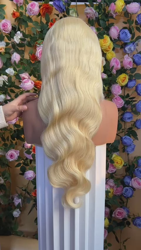 13x6 613 Blonde lace wig (Body Wave)